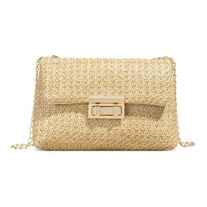 Straw Crossbody Bag Beach Handmade Rattan Shoulder Bags Small Straw <3